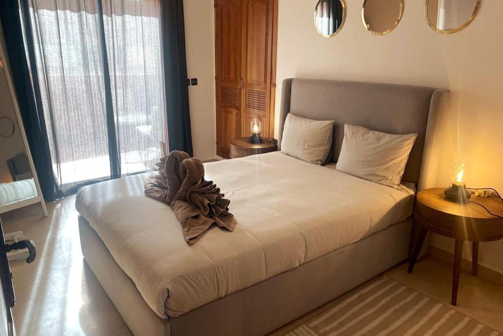 Sunny Terrace & Comfy Beds In Marrakech Lejlighed Marrakesh Eksteriør billede