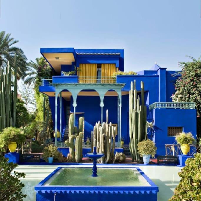 Sunny Terrace & Comfy Beds In Marrakech Lejlighed Marrakesh Eksteriør billede